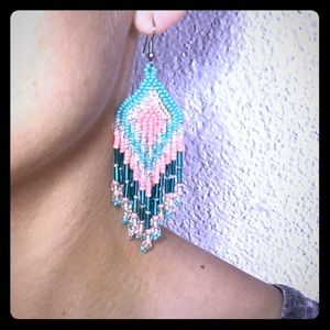 Guatemalan Beaded Earrings